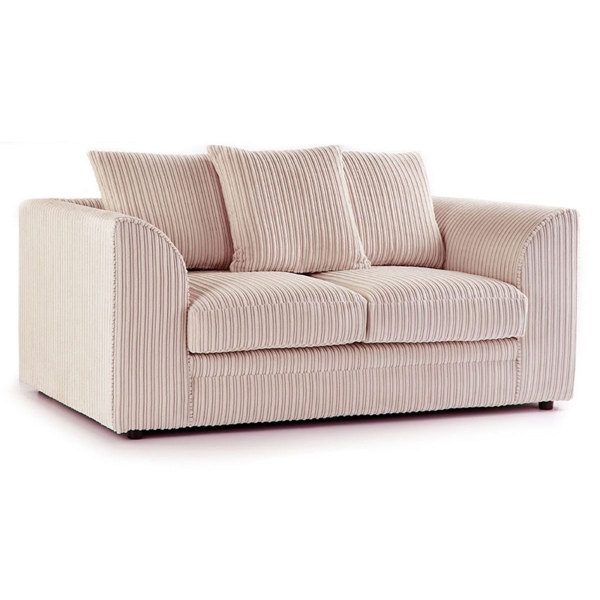 Sofa trzyosobowa Oxford Scatter Back Full Jumbo Cord – szara i inne kolory