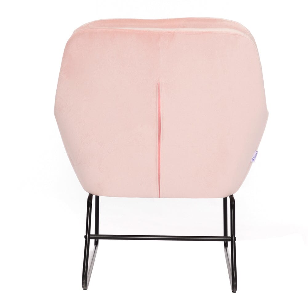 75cm Wide Faux Leather Armchair Double Layer Padded Occasional Chair