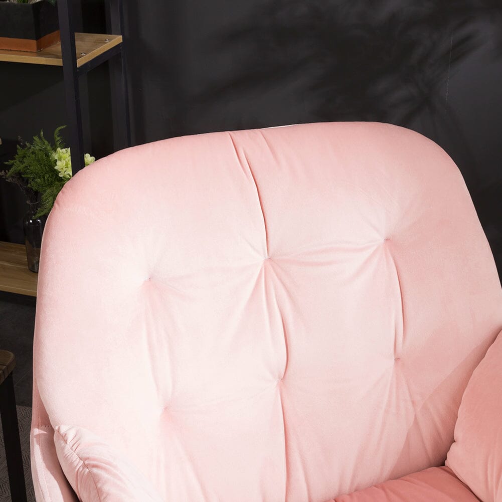 75cm Wide Faux Leather Armchair Double Layer Padded Occasional Chair