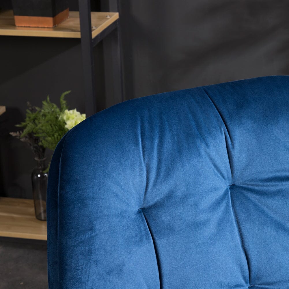 75cm Wide Faux Leather Armchair Double Layer Padded Occasional Chair