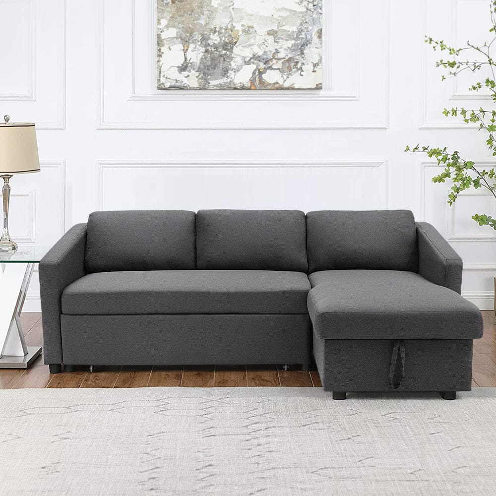 Corner Sofa Bed 3 Seater Sofa with Storage