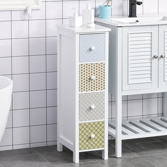 HOMCOM Chest of Drawers in Multi Colour, image 2