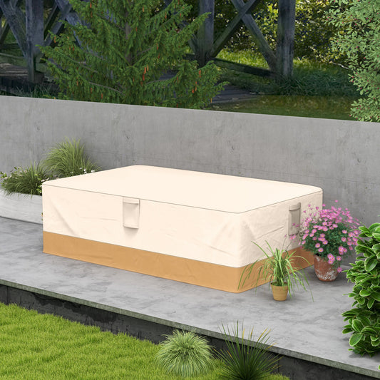 Outsunny Garden Furniture Covers Waterproof in Beige, image 2