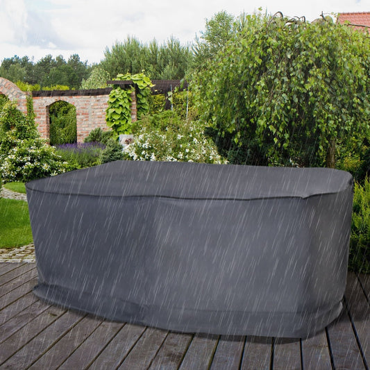 Outsunny Garden Furniture Cover in Grey, image 2