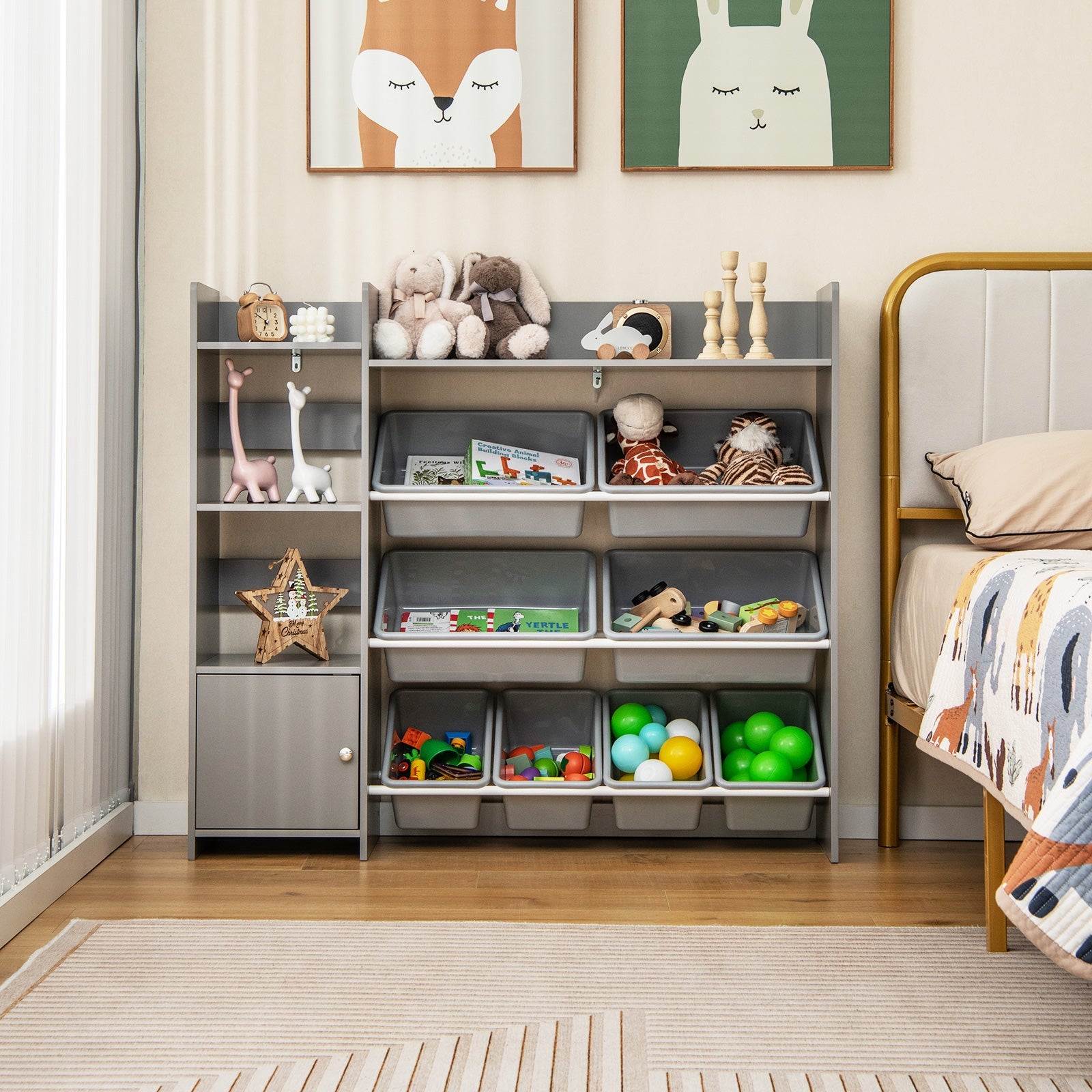 Storage Organiser Boys Bedroom Storage Boxes Toy Storage Organizer