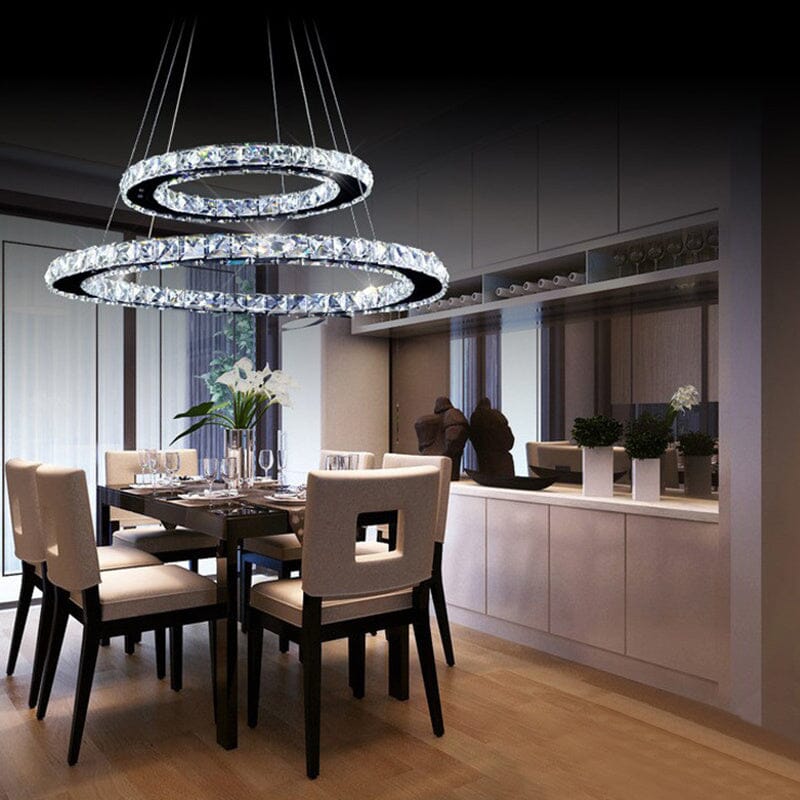 Premium 48W Cool White LED Ring Light with Dual Circles