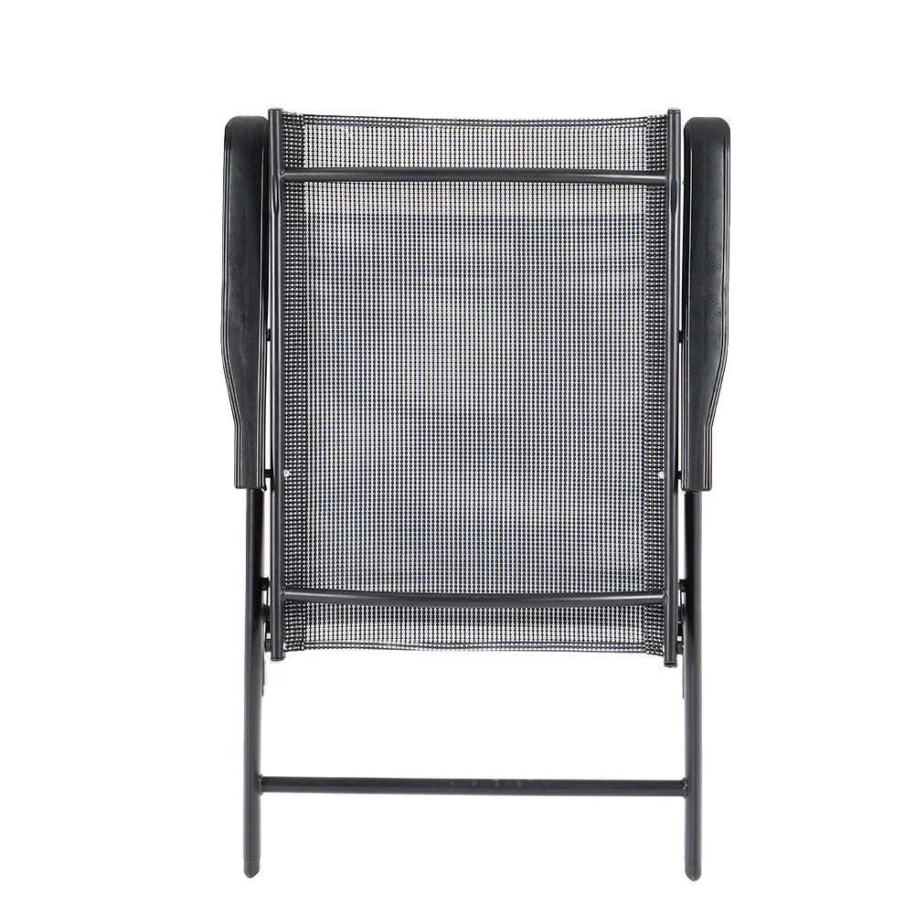 4/6 Seater Glass Garden Table with Parasol Hole