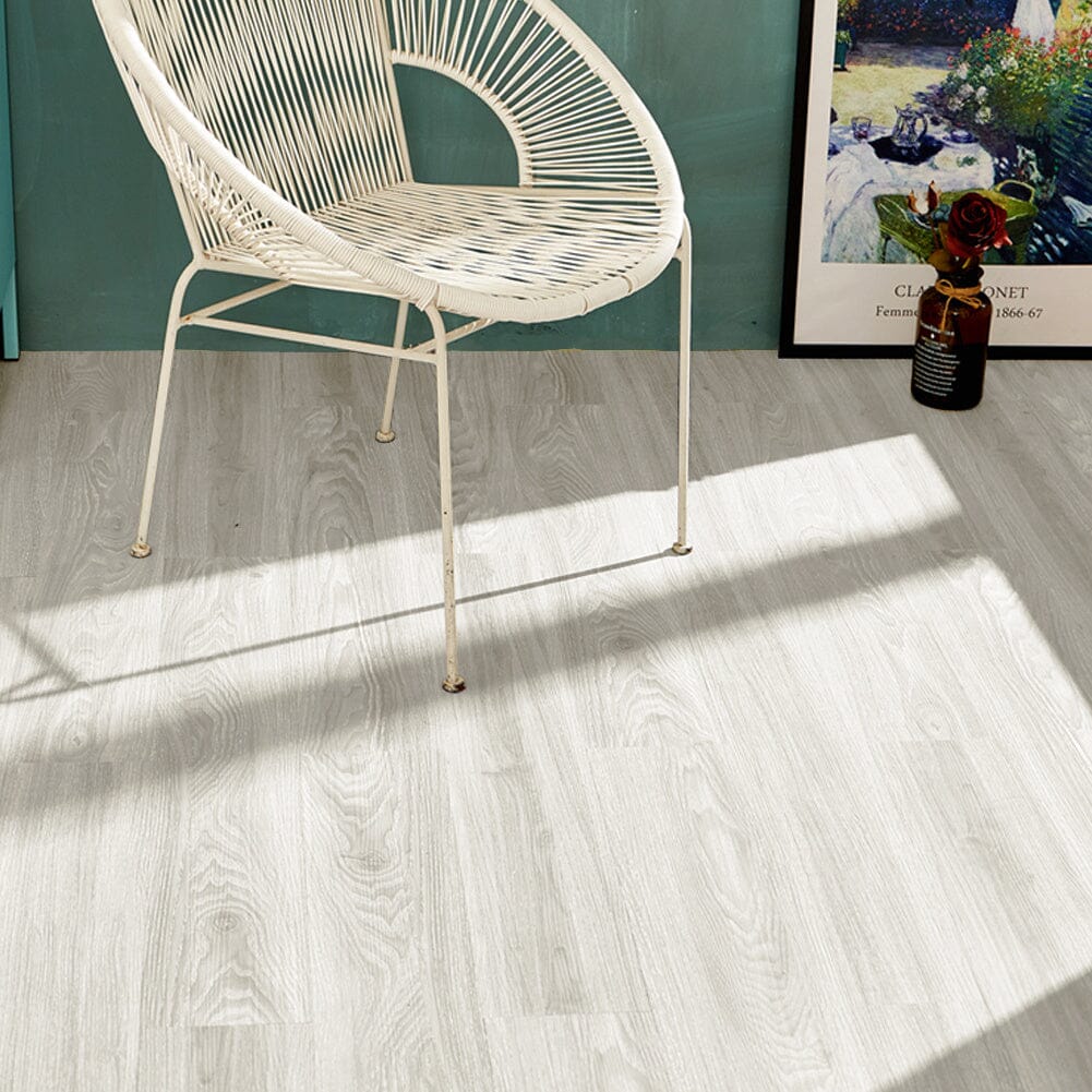 36/72Pcs Durable Wood Grain Self-Adhesive Vinyl Flooring