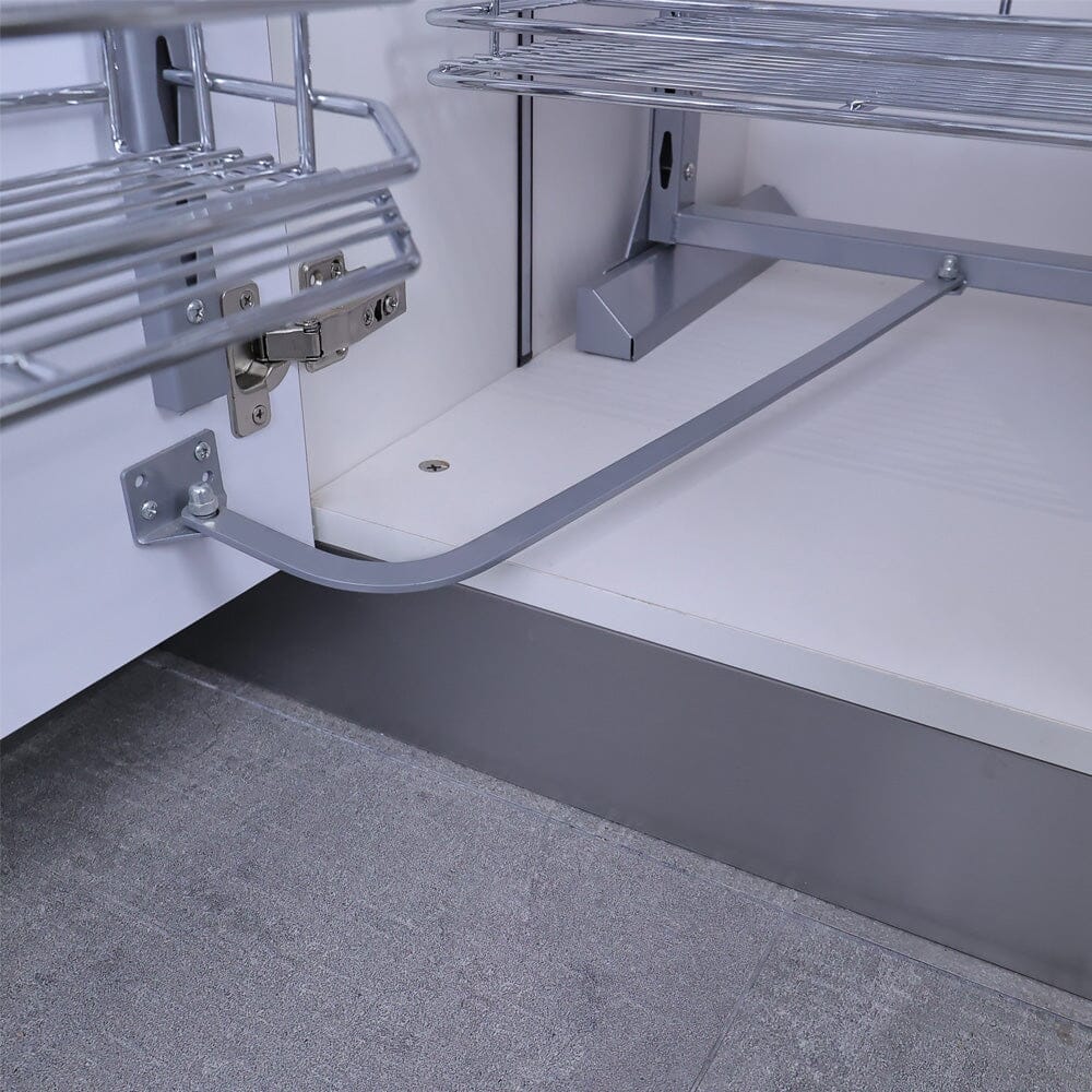 Tall Tandem Metal Pull Out Pantry 6 Shelves