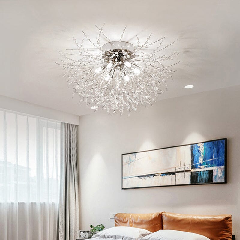 2 Style Sputnik Flush Mount Ceiling Light