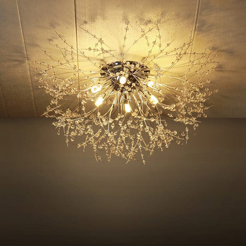 2 Style Sputnik Flush Mount Ceiling Light