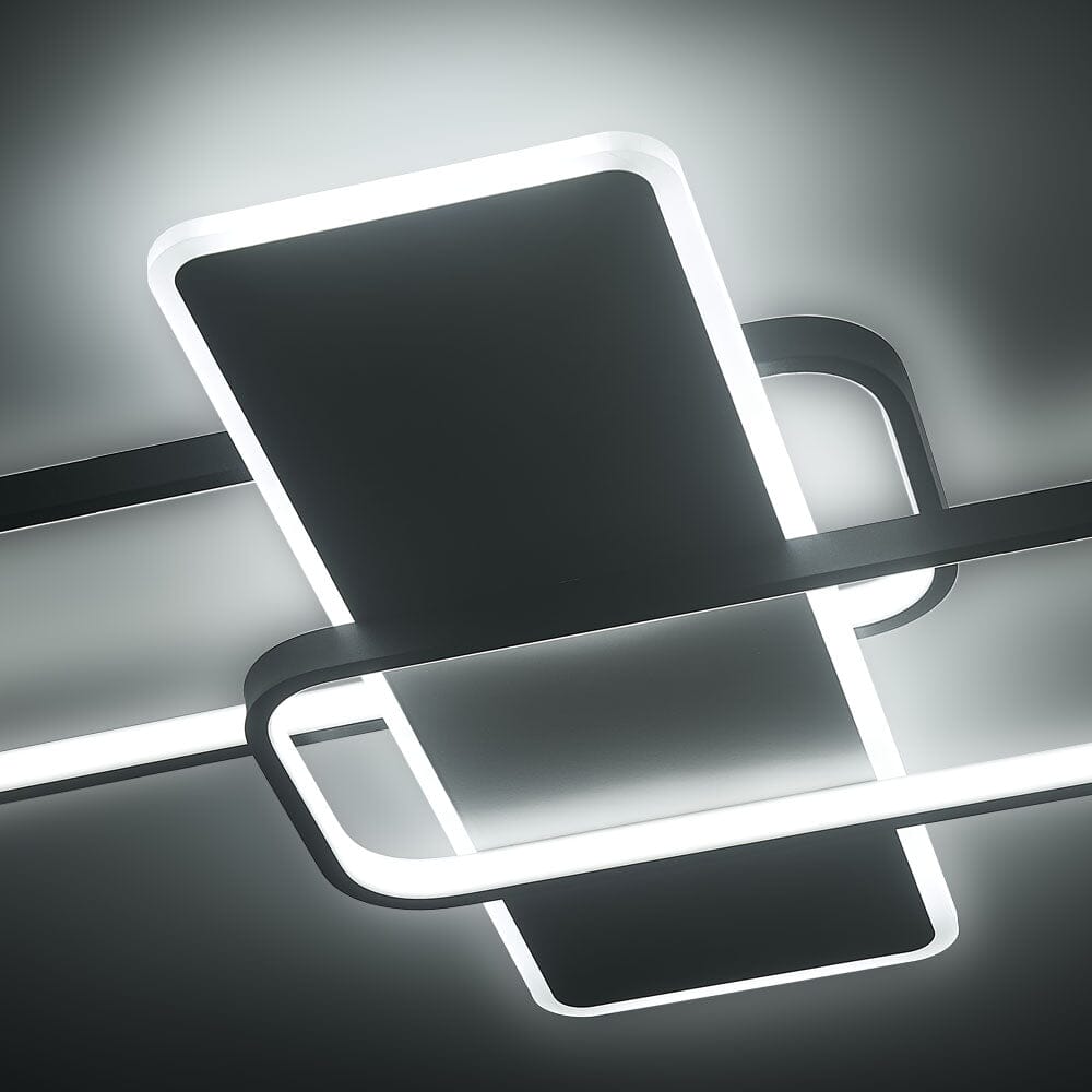 Modern Rectangular LED Ceiling Light Flush Mount