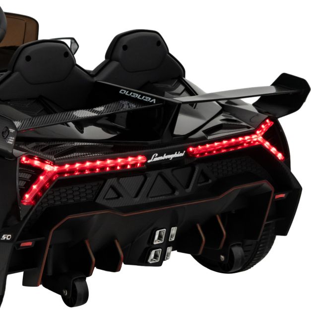 Licensed Lamborghini 4WD Kids Ride-on Sports Car-Black