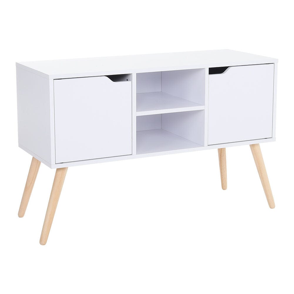 Premium 2-Door TV Cabinet with Central Shelf