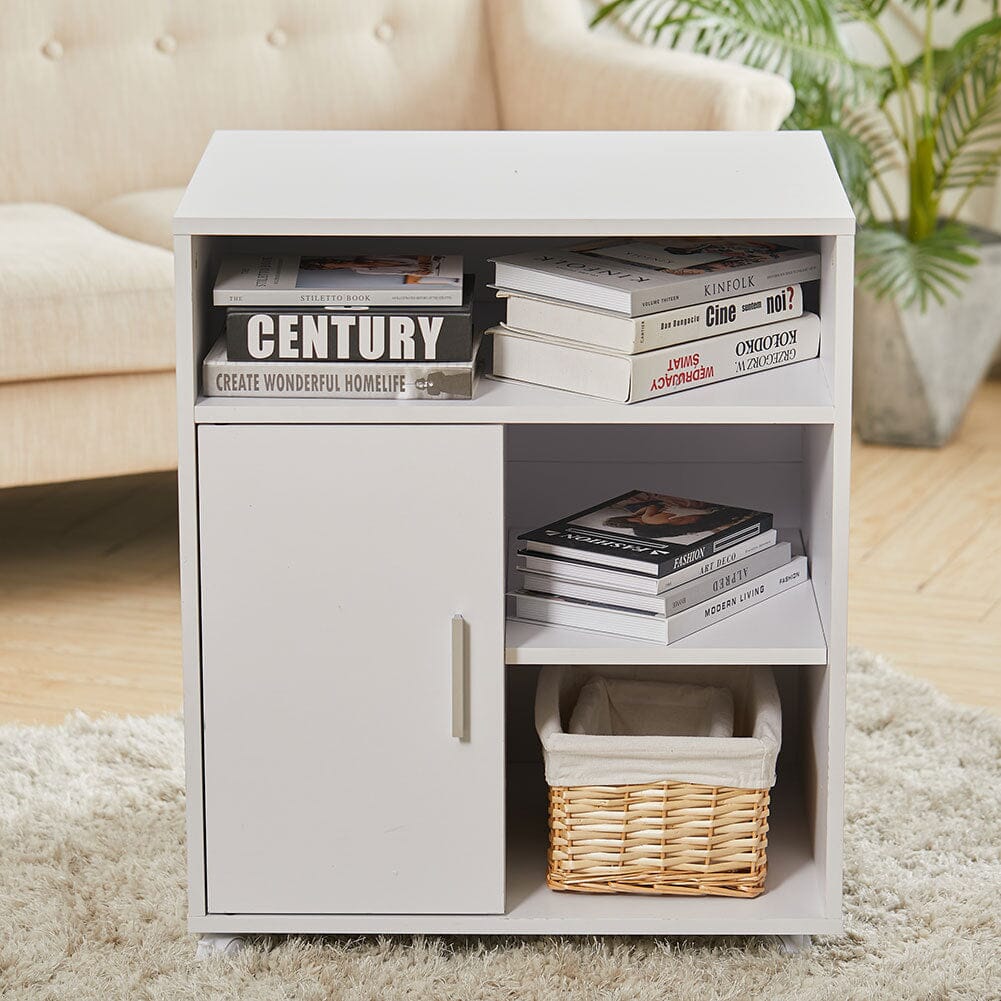 Premium Large Printer Stand with Doors