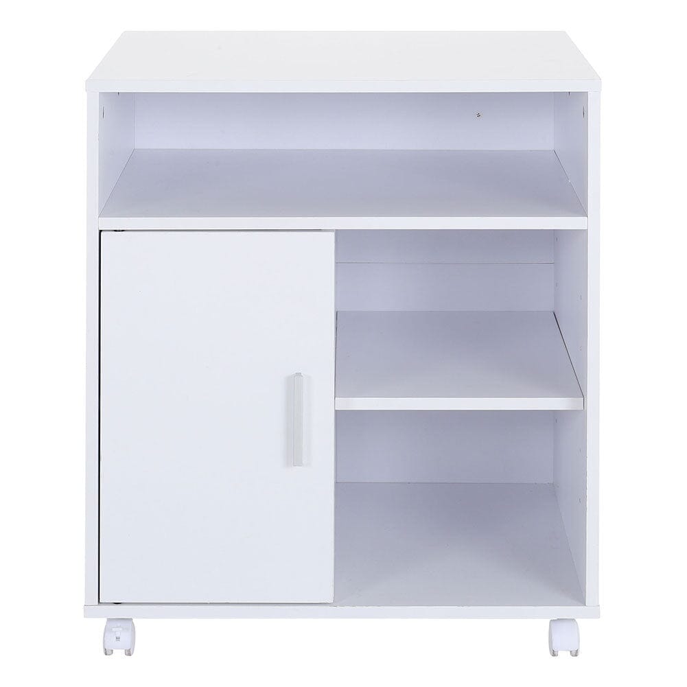 Premium Large Printer Stand with Doors