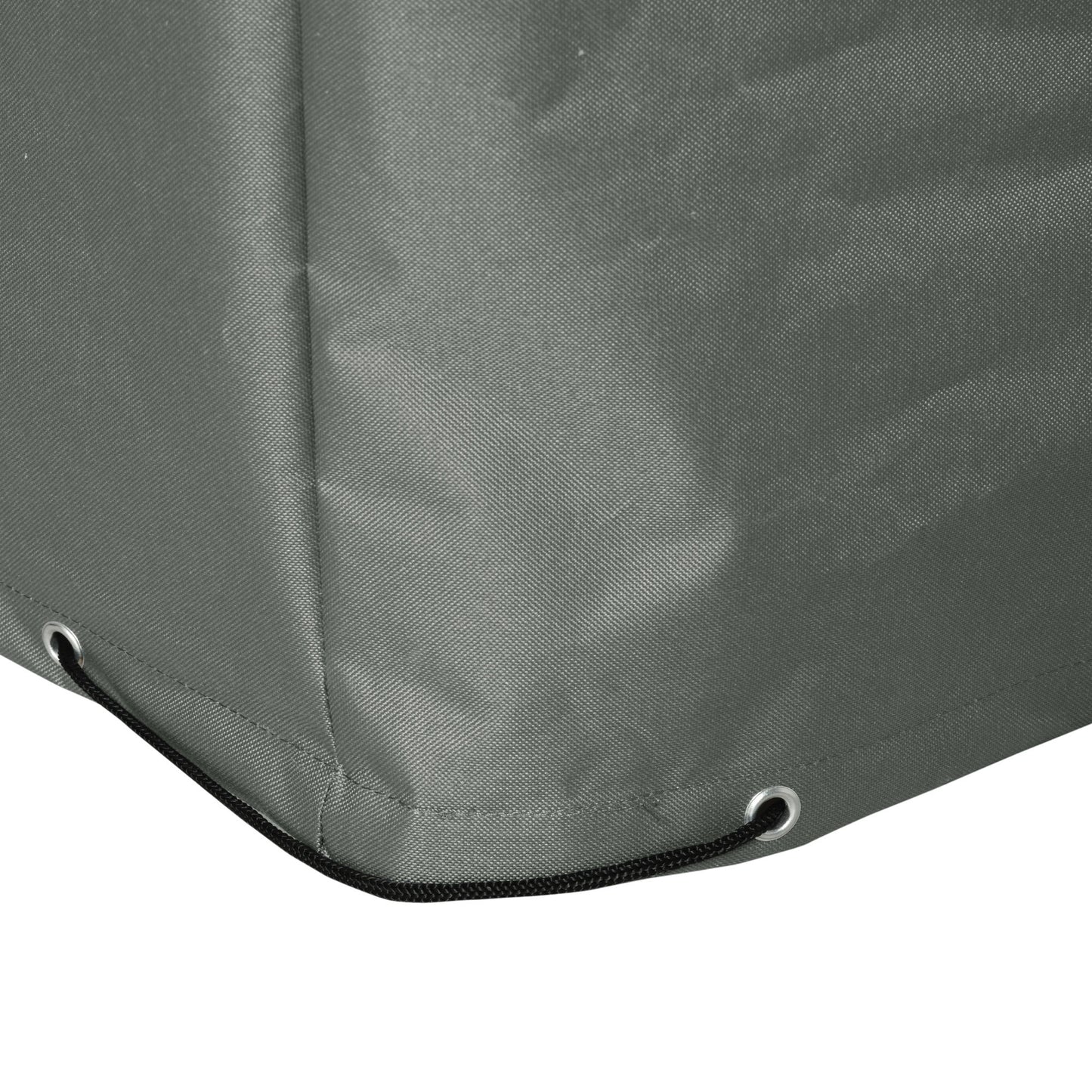 Outsunny 600D Oxford Patio Set Cover Outdoor Garden Rattan Sun Lounger Furniture Protection Cover Protector Wodoodporny Anty-UV Ciemnoszary 275L x 205W x 90Hcm