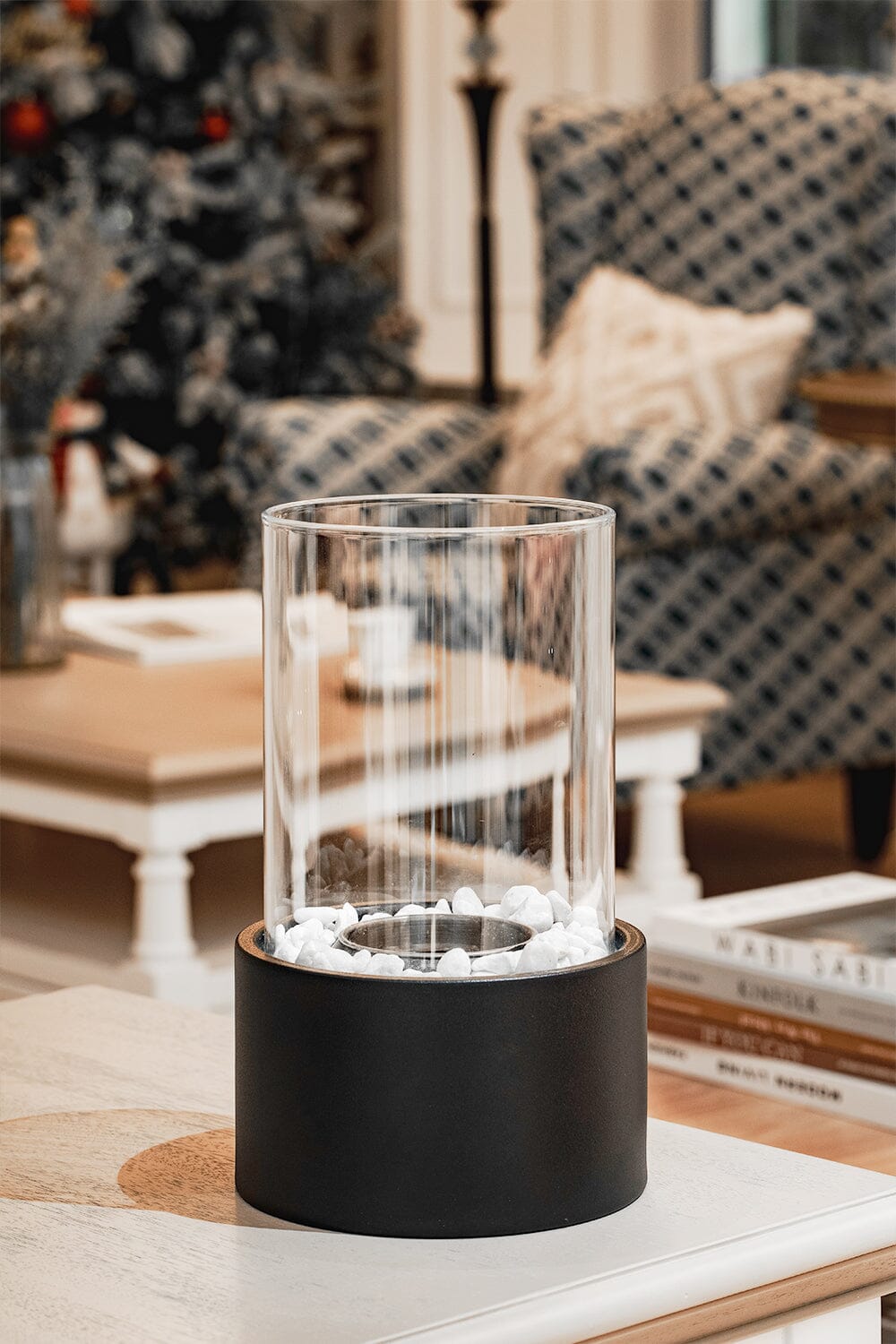 Tabletop Fireplaces Bio Ethanol Fireplace Smokeless Heater for Dancing Flame