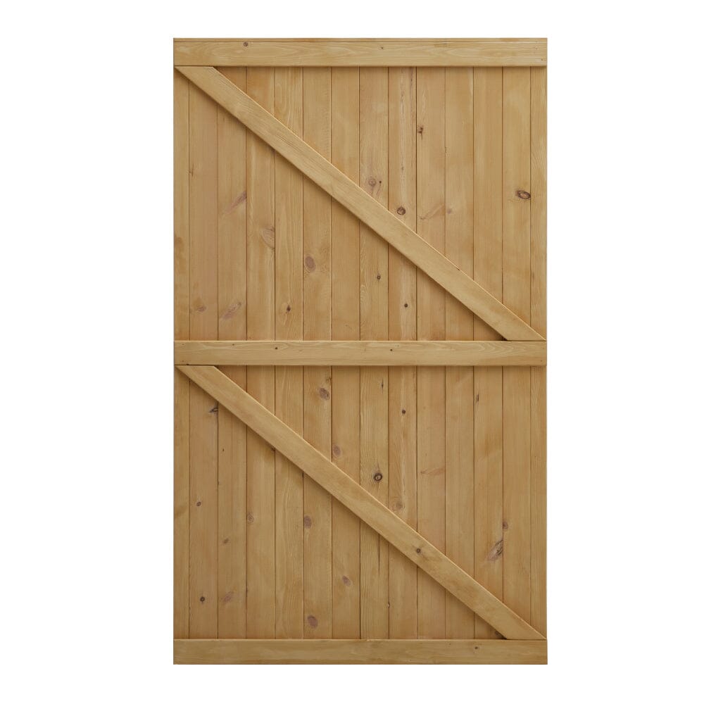 4ft/6ft H Pine Wood Garden Gate with Latch