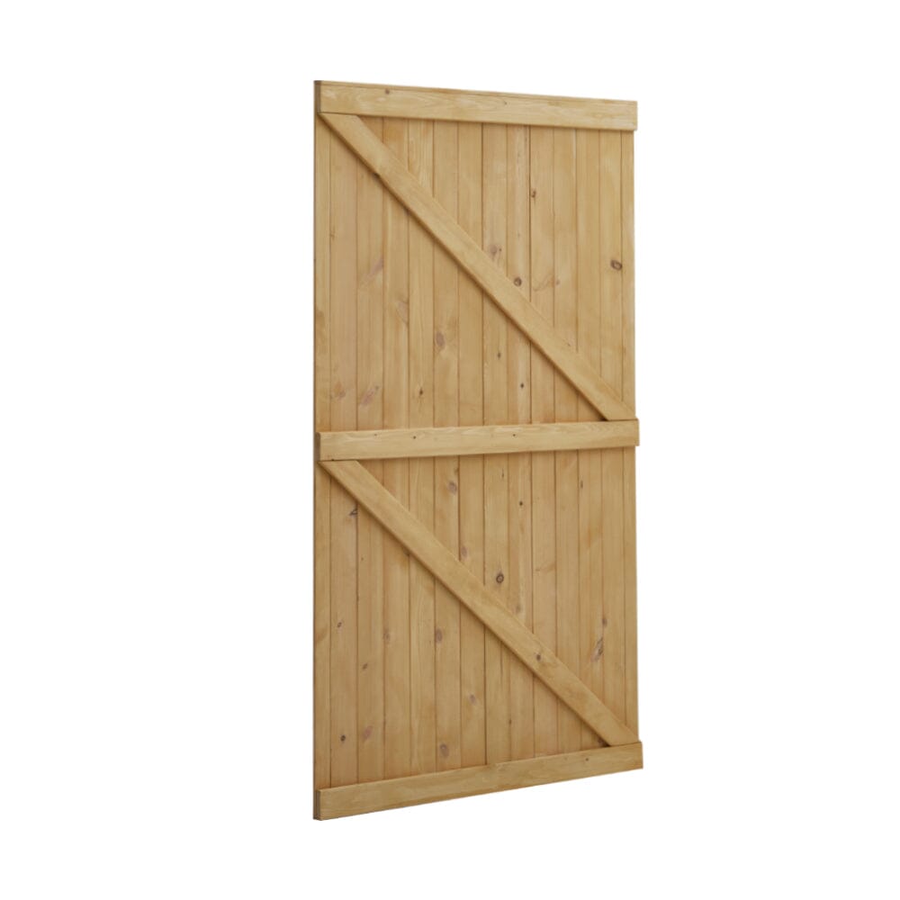 4ft/6ft H Pine Wood Garden Gate with Latch