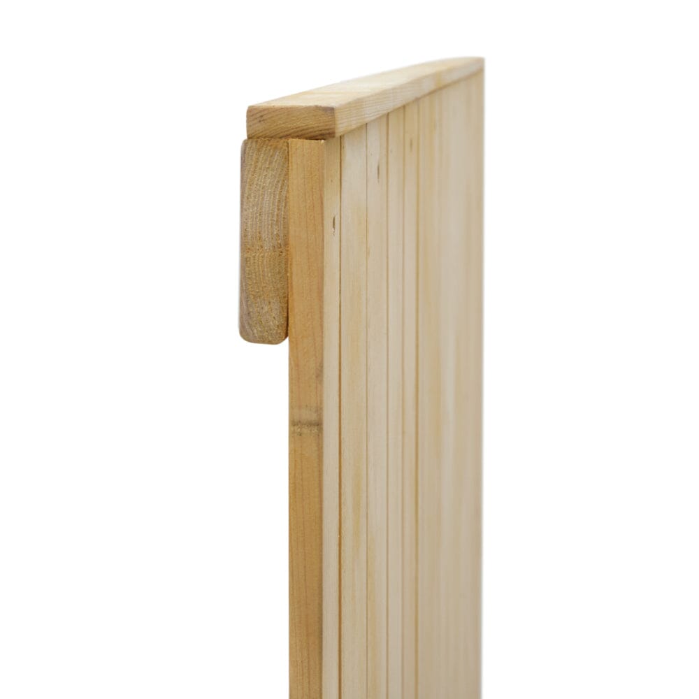 4ft/6ft H Pine Wood Garden Gate with Latch