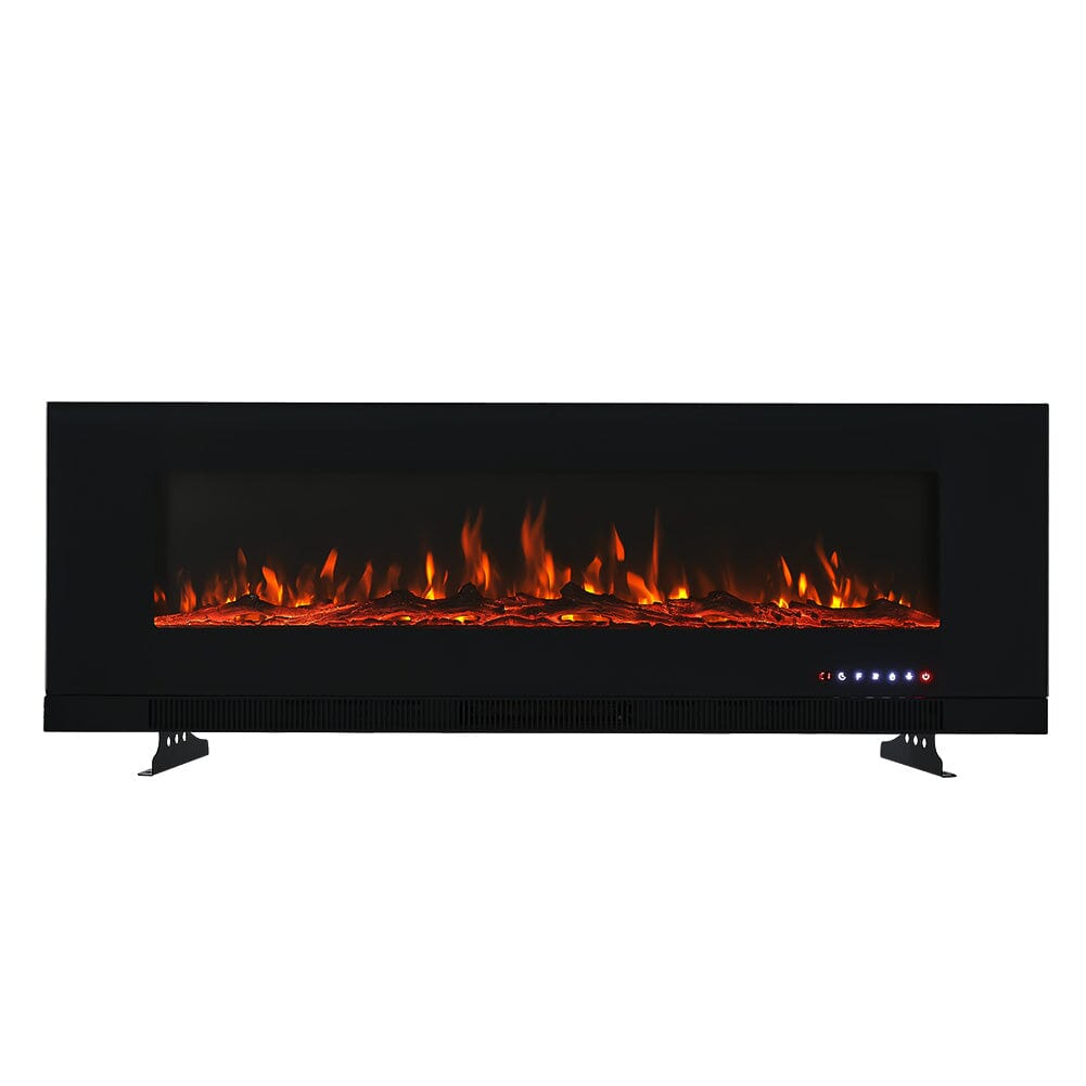 50/60 inch Wall Mounted Electric Fireplaces 5000BTU Inset Fireplace Heater