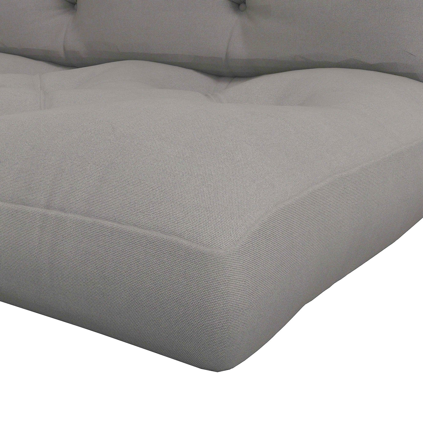 Zestaw poduszek Outsunny Seat and Back Padded Pallet - jasnoszary