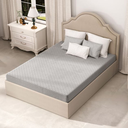 Twin/Queen/King Size Luxury Super Soft Velvet Mattress Protector-Queen size