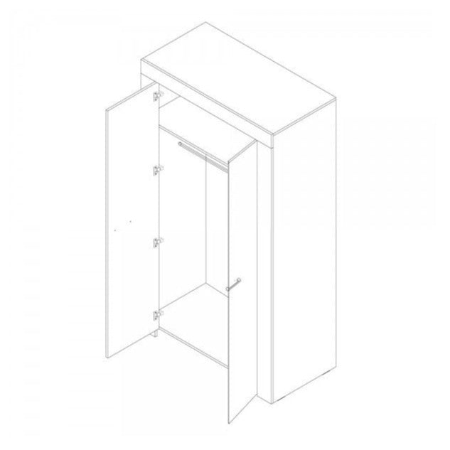 Szafa Sky Hinged 110cm