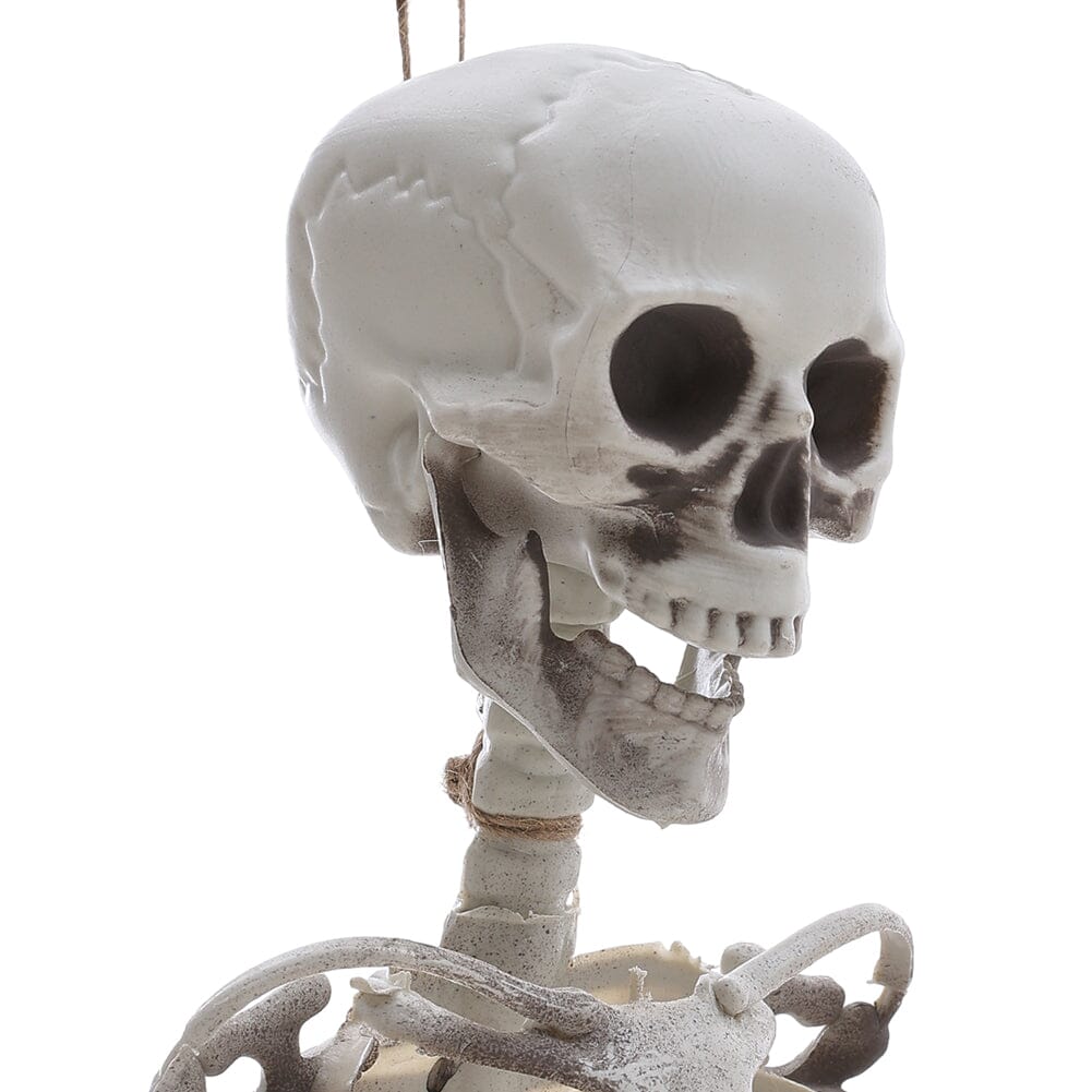 Poseable Skeleton Props for Halloween Party Decoration