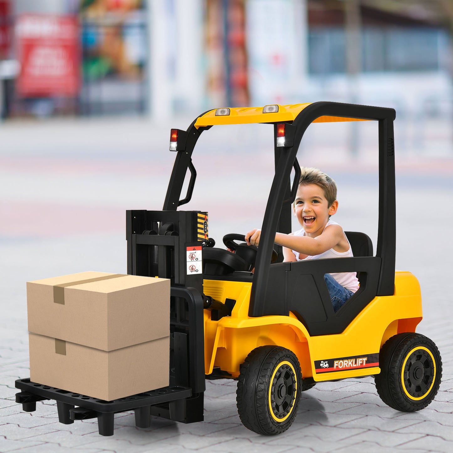 Kids Electric Ride on Forklift with Remote Control