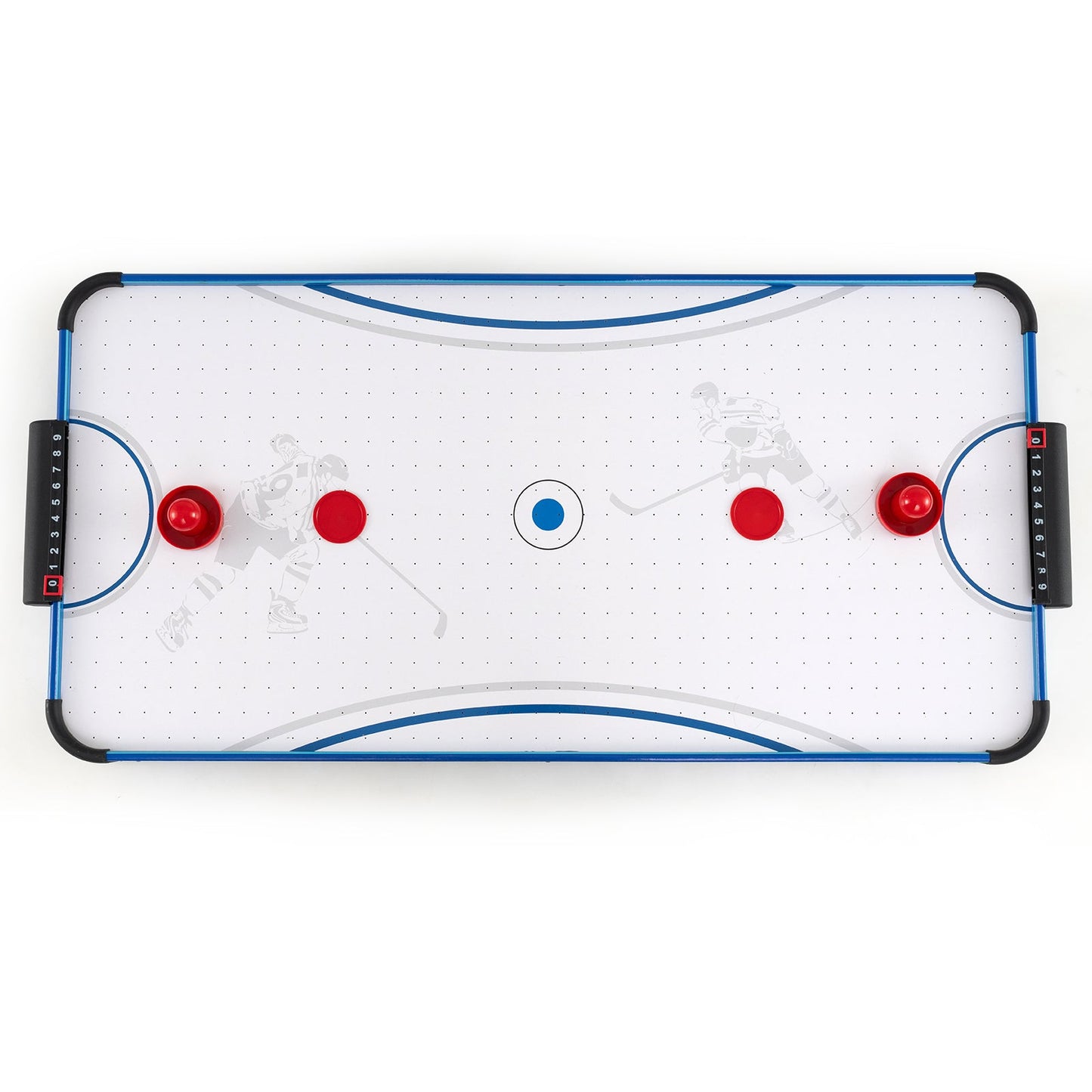 Tabletop Air Hockey Table 108CM Indoor Air Hockey Arcade Table-Blue