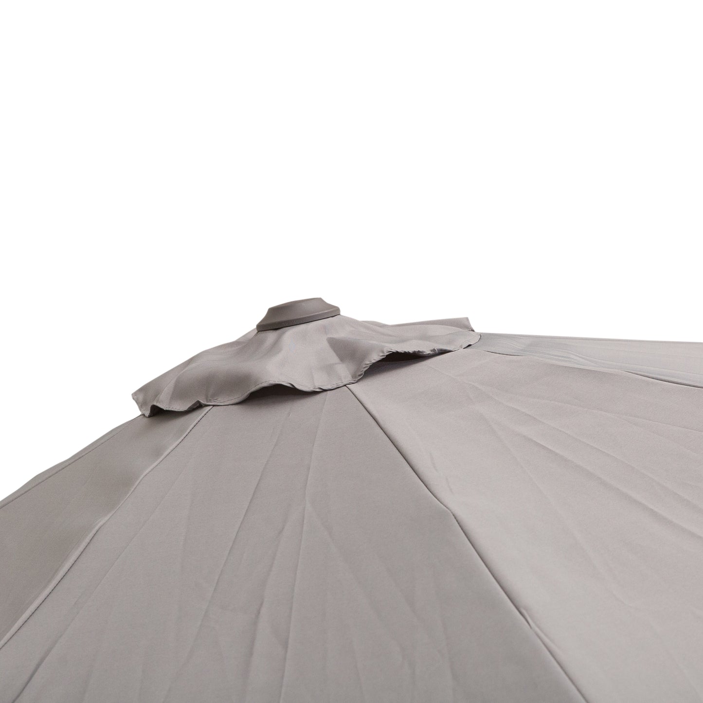 Outsunny 3m Cantilever Aluminium Frame Outdoor Garden Parasol Szary