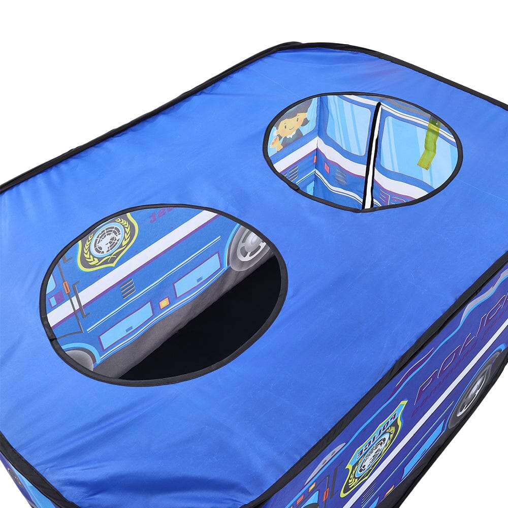 Police Truck Foldable Tent Pop Up Kids Playhouse