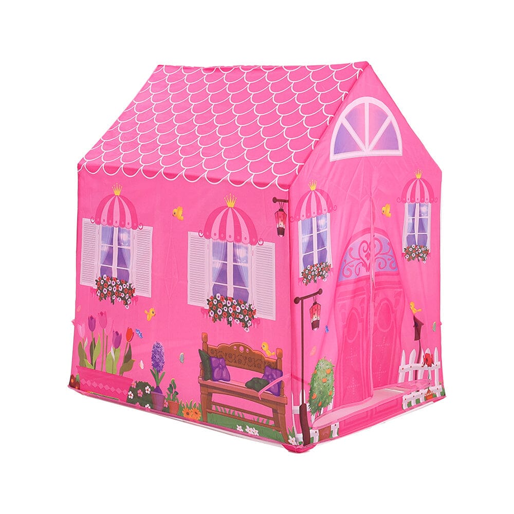 Girls Play Tent Pink Princess Castle Portable Playhouse
