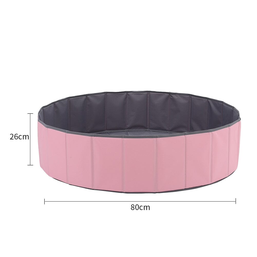 Joyful Playtime Pink Bubble Ball Pit for Kids