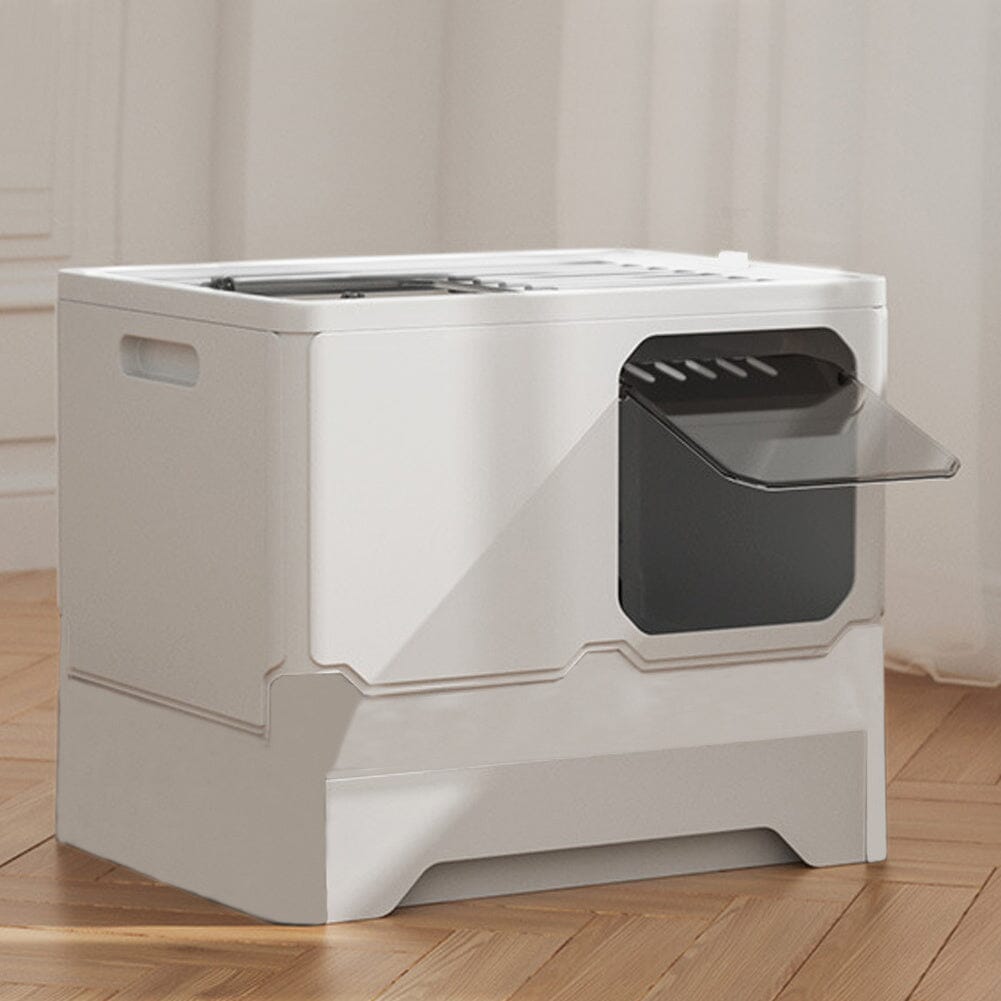 Anti Splash Enclosed Cat Litter Box