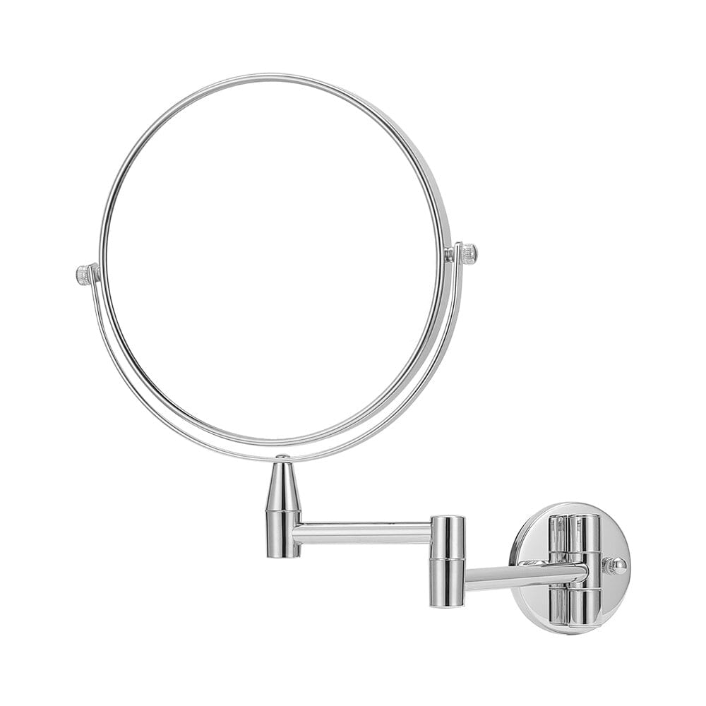 Perforation-Free Telescopic Folding Beauty Mirror