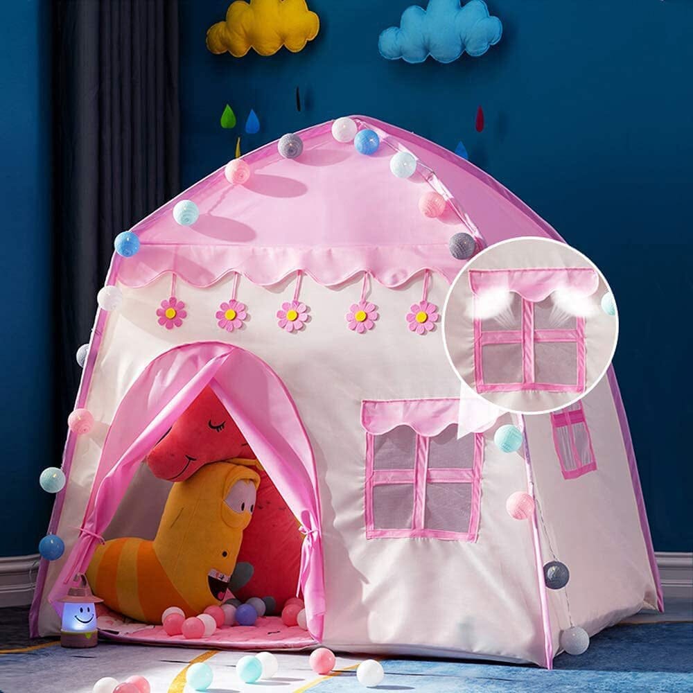 Dreamy Pink Castle Play Tent
