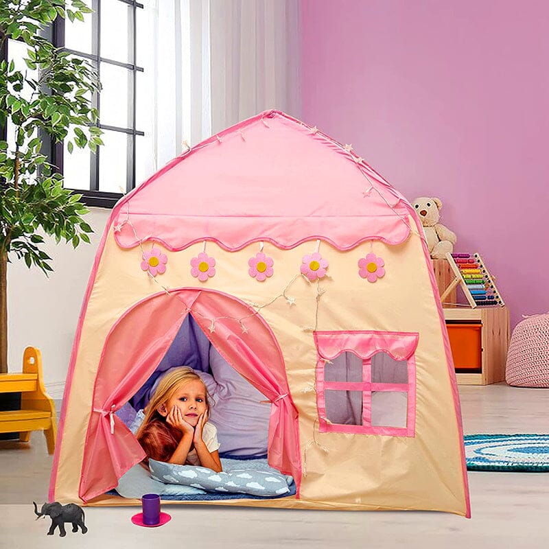 Dreamy Pink Castle Play Tent