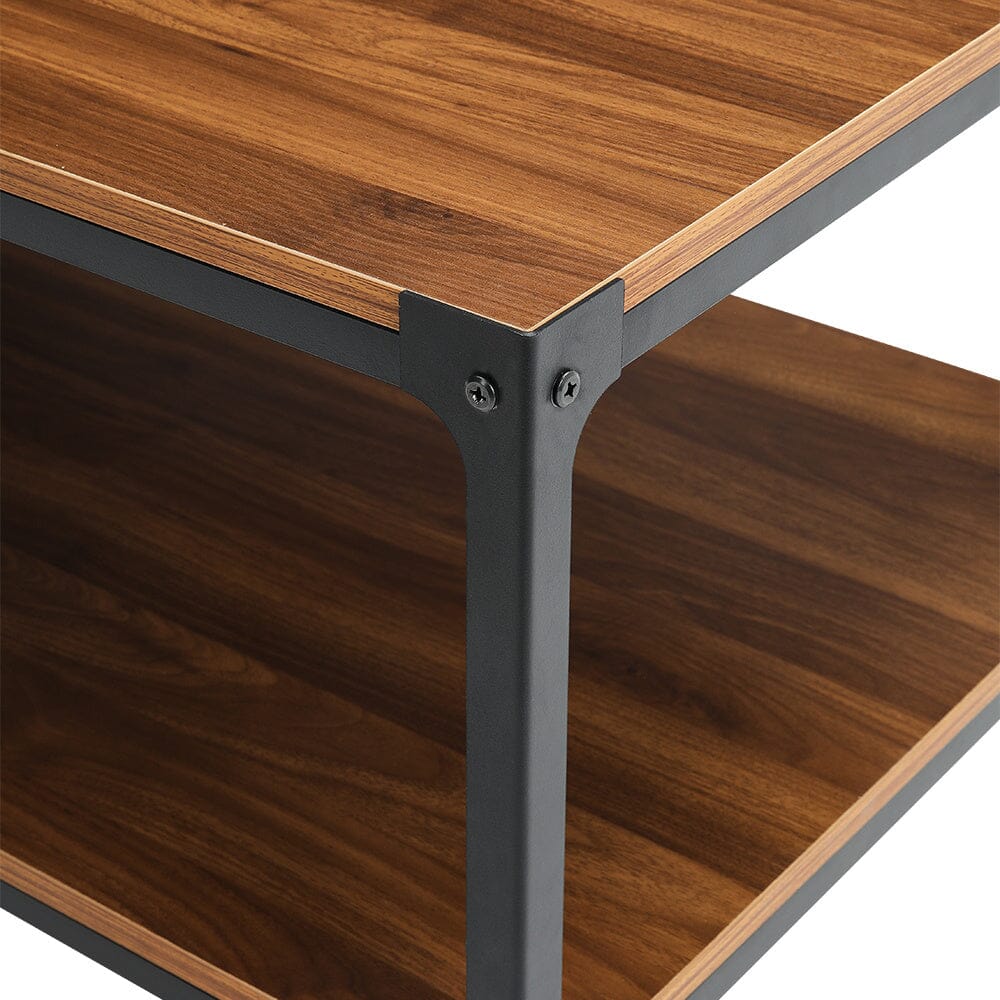 Direct 2-Tier Walnut Finish Coffee Table