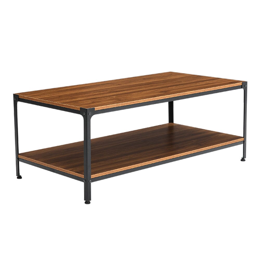 Direct 2-Tier Walnut Finish Coffee Table