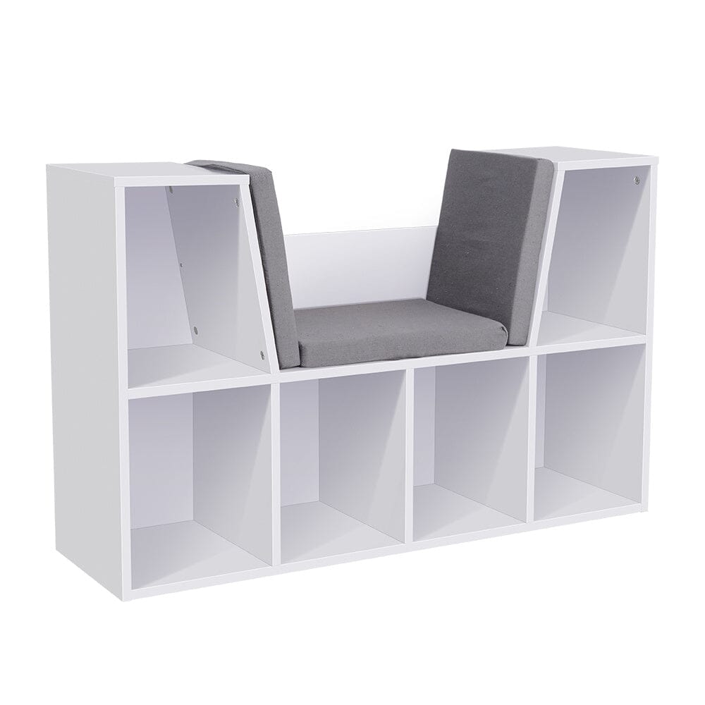Cozy Kids Bookcase with Reading Seat