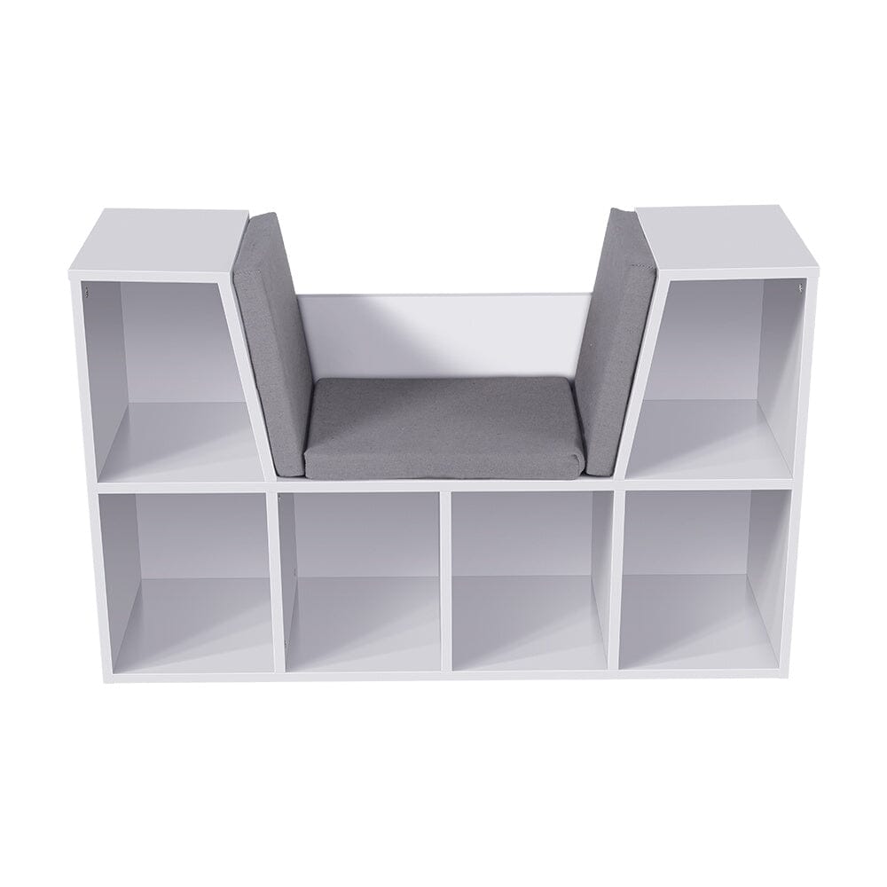 Cozy Kids Bookcase with Reading Seat