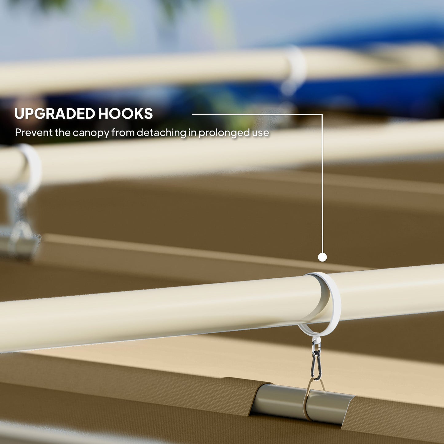 Outsunny 3 x 3m Retractable Roof Metal Pergola - Black