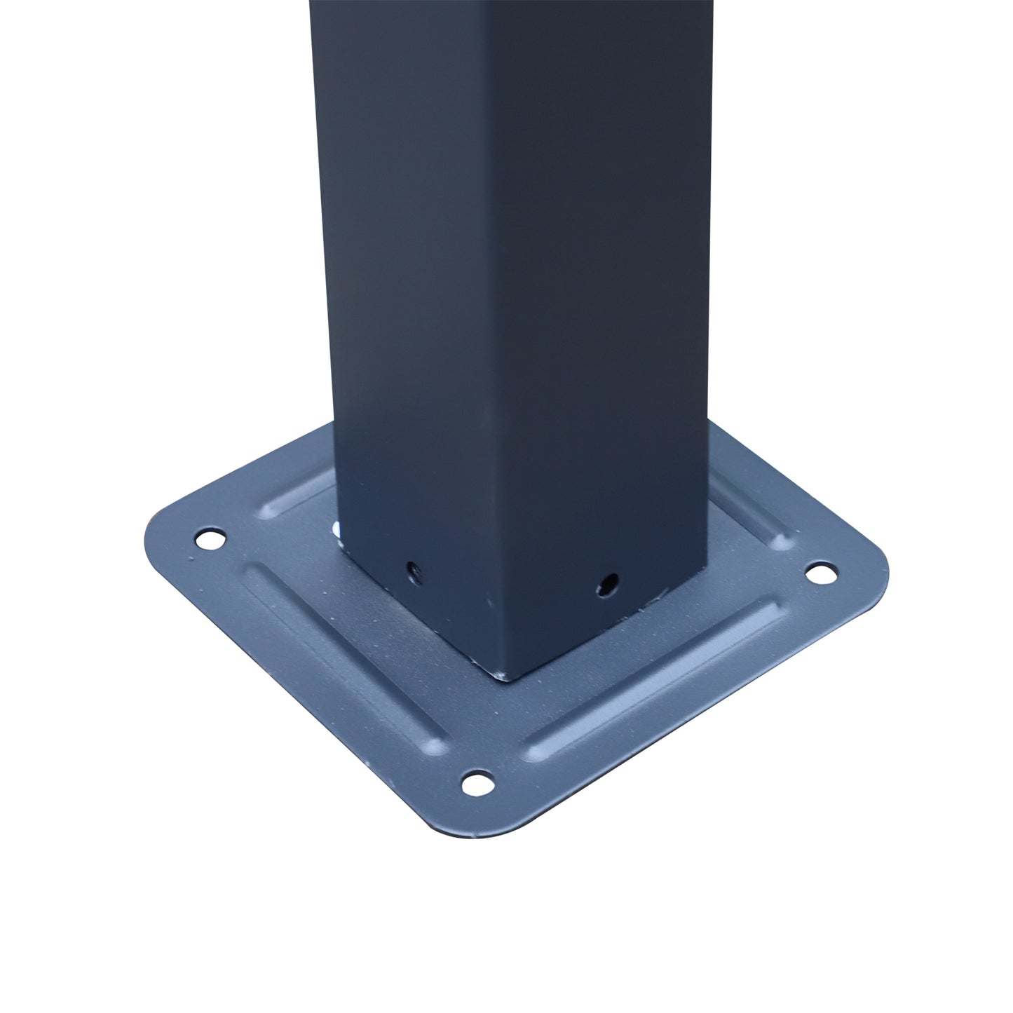 Outsunny 3 x 3 metry metalowa pergola ogrodowa altana winorośli kratka dla roślin pnących zewnętrzne osłony przeciwsłoneczne altany