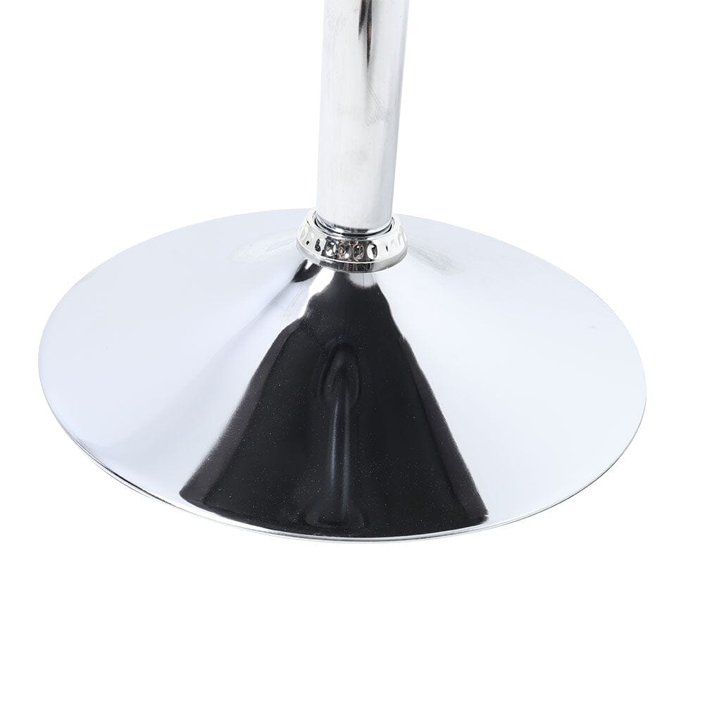 Swivel Velvet Barstool with Ajustable Lift Height