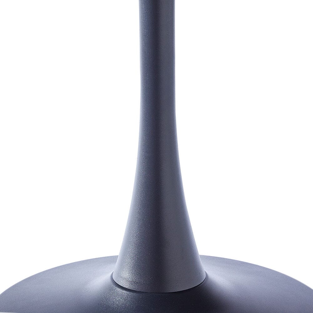 90cm Dia Modern Round Dining Tables Tulip Table with Metal Base