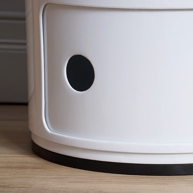 Componibili Round Storage Unit with 2 Drawers