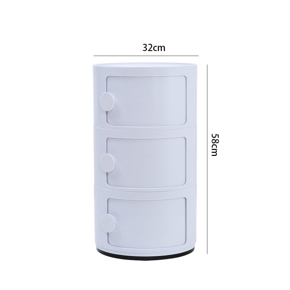 Componibili Round Storage Unit with 3 Elements